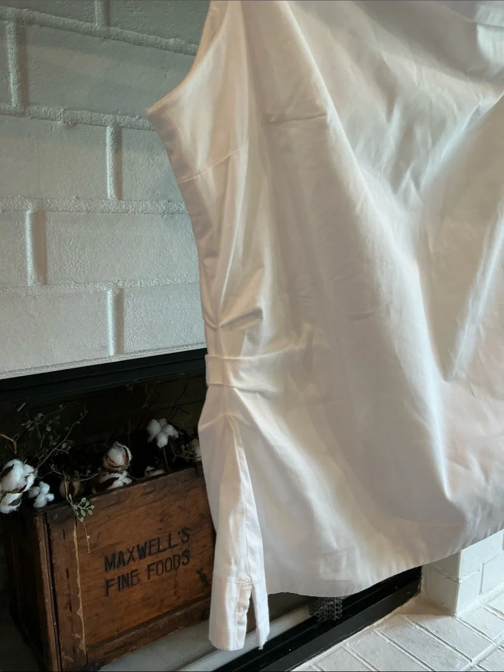 LOFT NWT drop shoulder tie sleeve blouse - Picture 3 of 7